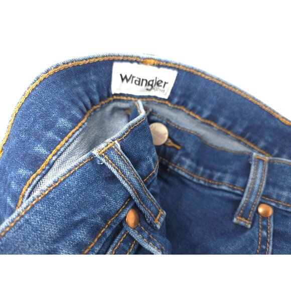 Wrangler Icons Demin Blue Jeans Size 40X32 Straight Leg Denim Stretch - Picture 6 of 6
